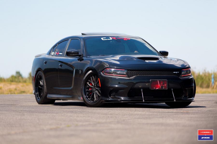 Dodge Charger SRT Hellcat X Work on Vossen Wheels (VWS-2) '2016